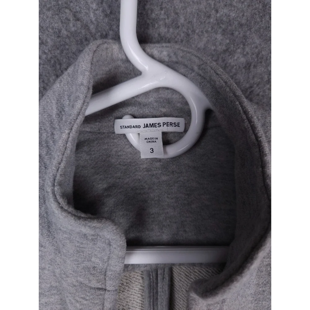 James Perse Gray Women's Jacket - Picture 4 of 8